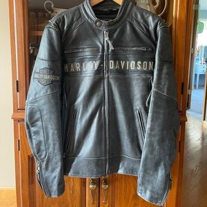 Authentic leather Harley-Davidson riding jacket